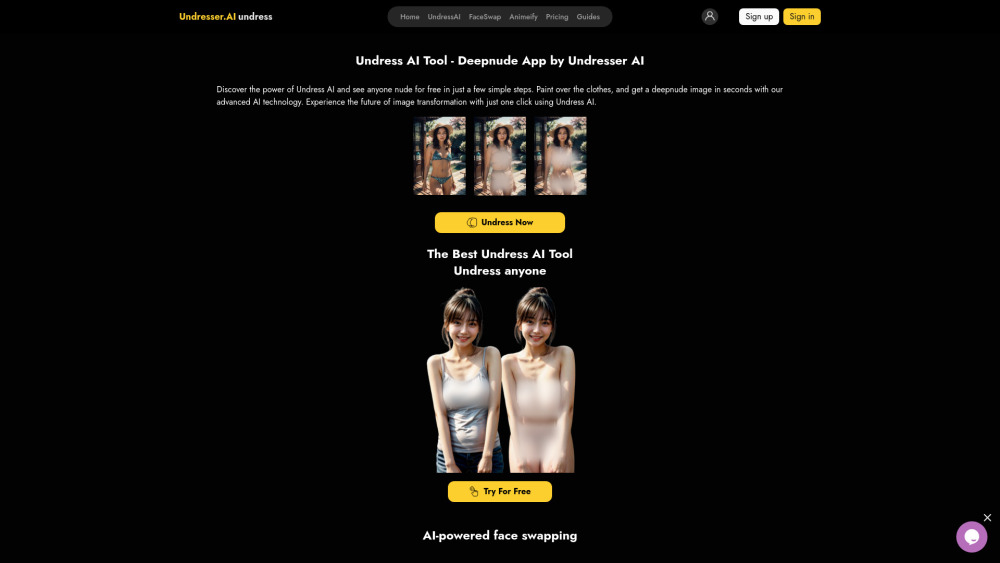 Undresser.AI AI-Powered Nude Photo Transformation