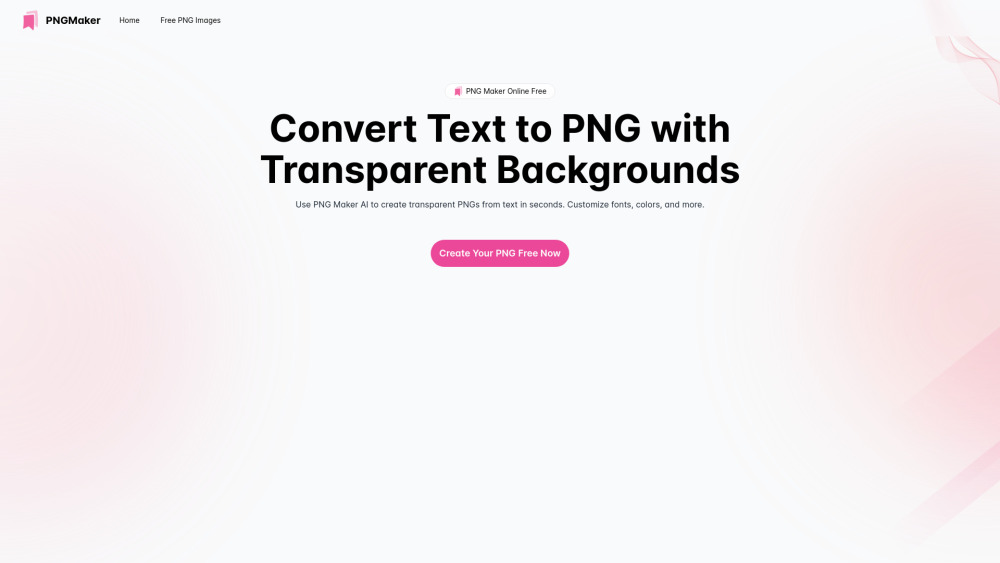 PNG Maker Online Free Website screenshot