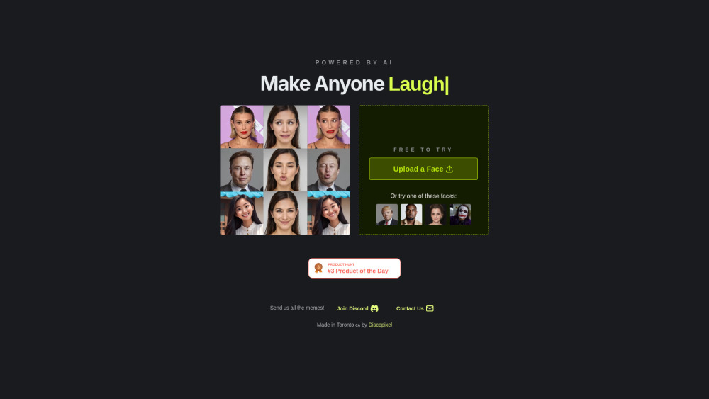 Discopixel Website screenshot