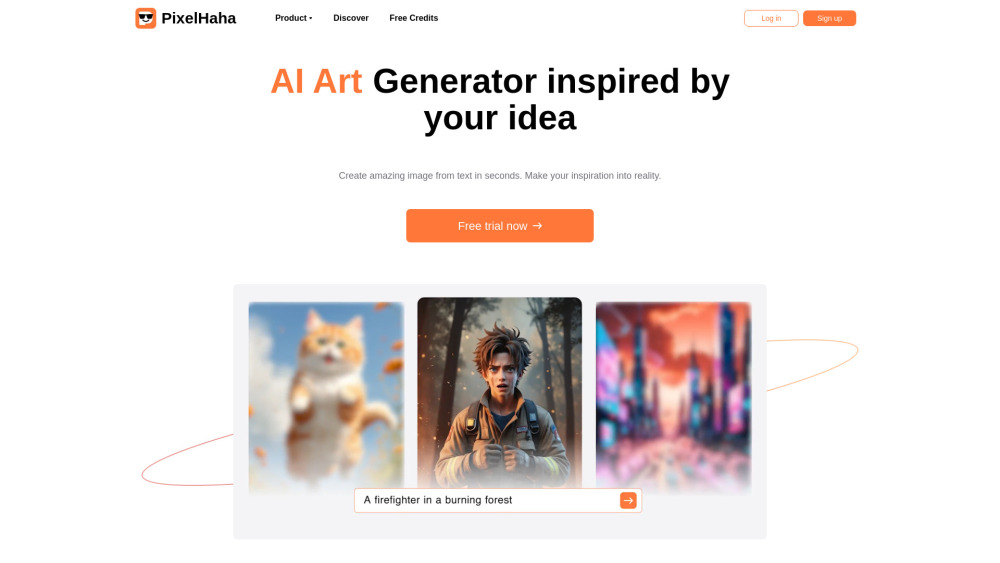 PixelHaha Website screenshot