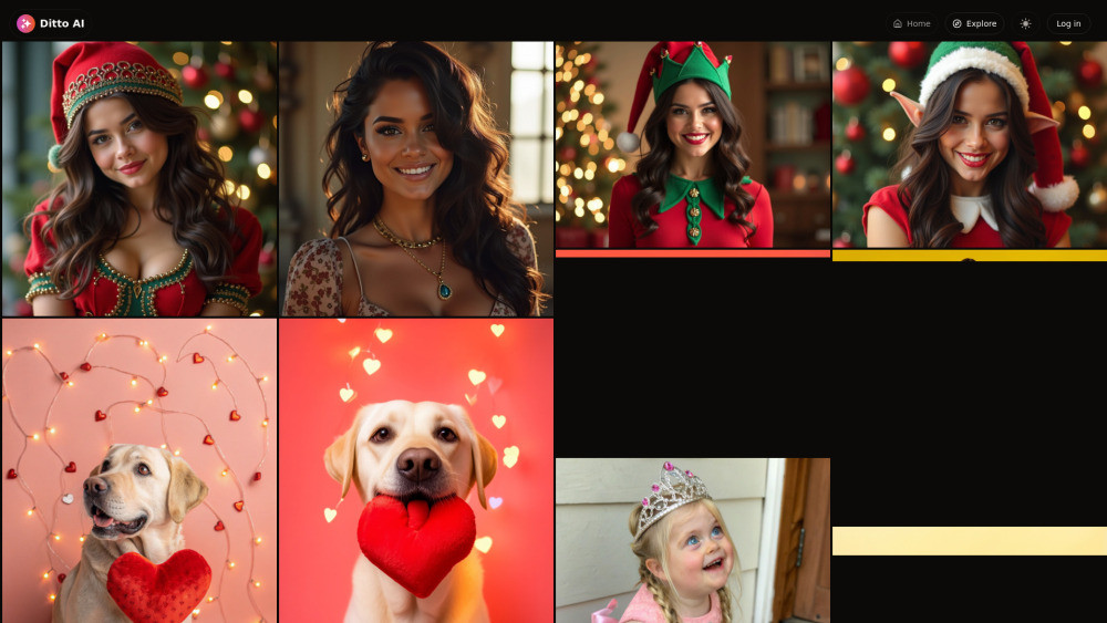 Ditto AI Website screenshot