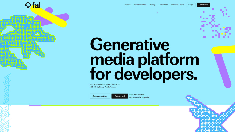 fal.ai Website screenshot