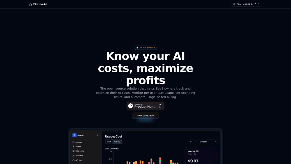 Fiorino.AI Website screenshot