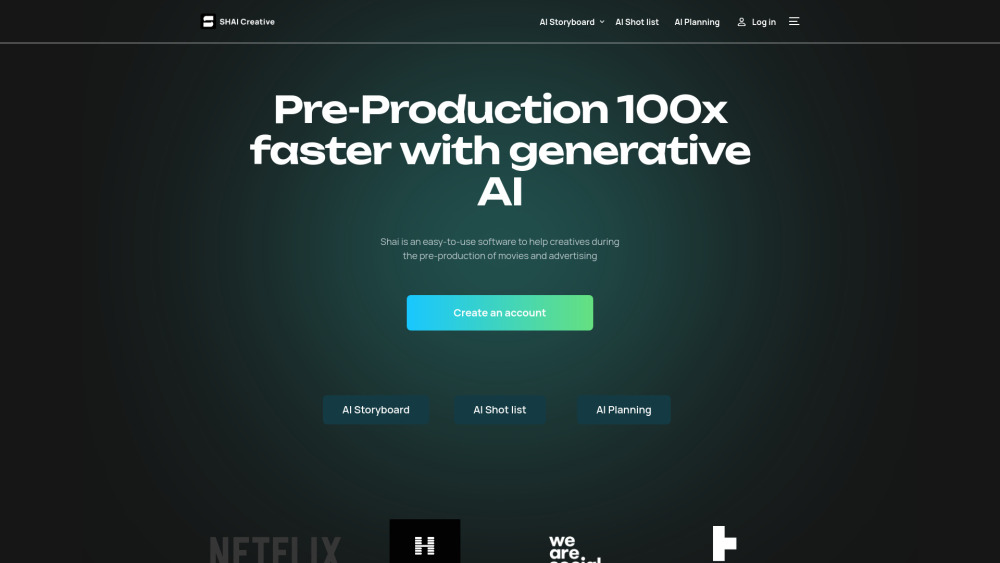 Shai Creative Website screenshot