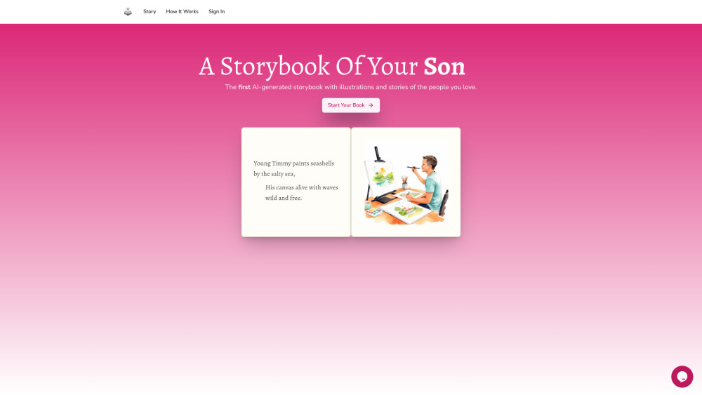 DreamDraft Website screenshot