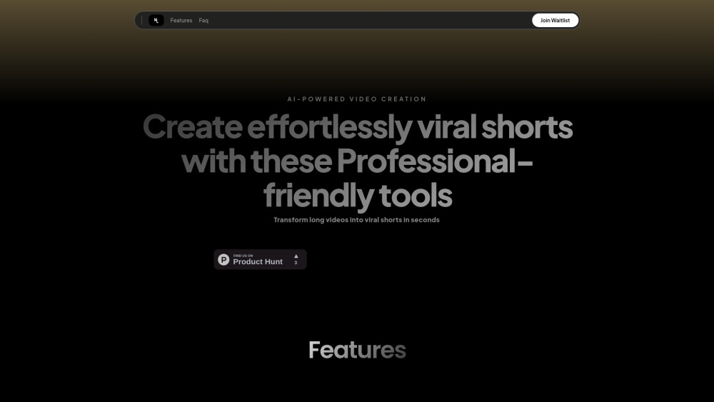 Klipify.ai Website screenshot
